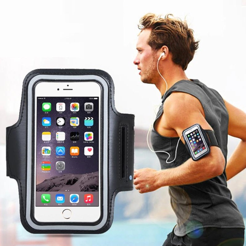 Étui de brassard de support de téléphone étanche pour téléphone de 4,7 à 5,4 pouces Étui de brassard de support de téléphone étanche pour téléphone de 4,7 à 5,4 pouces